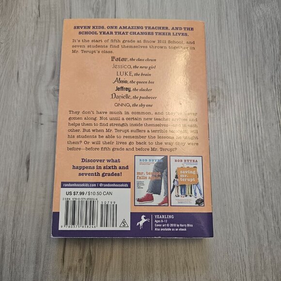 Mr. Terupt (paperback) Book Lot - by Rob Buyea - Picture 7 of 9